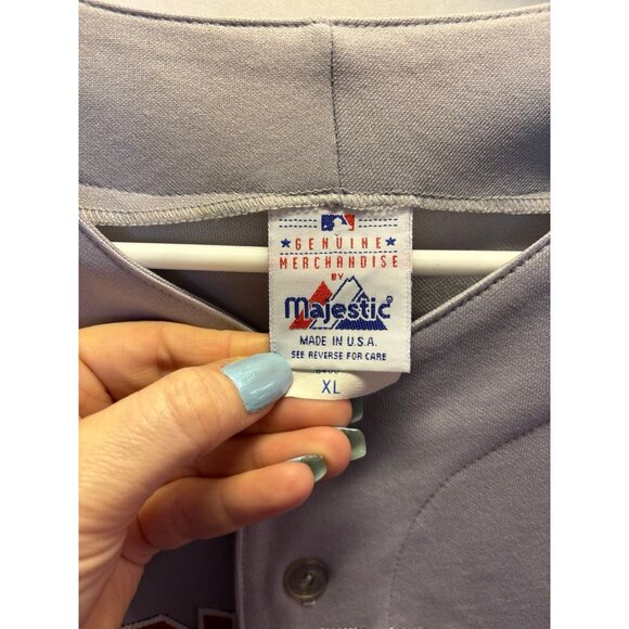 Majestic Griffey # 30 Cincinnati Baseball Jersey (XL) - Picture 5 of 7